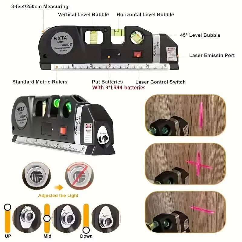 Multi-Purpose Laser Level - A-1 Thread Vault