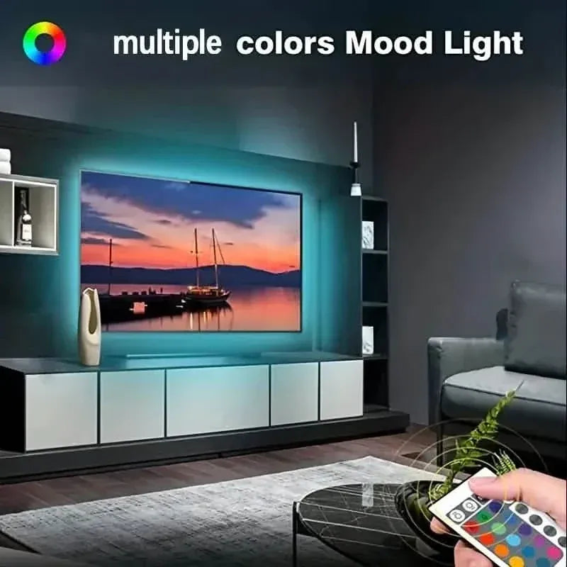 Multicolor LED Light Strip for TV with Remote Control - A-1 Thread Vault