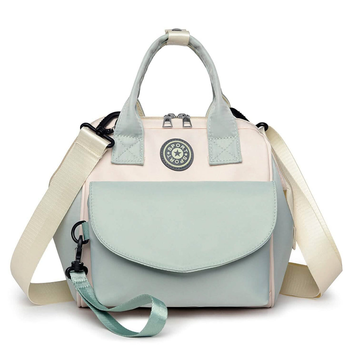 Multifunctional Diaper Changing Bag with 2 Insulated Pockets Commute Bag - A-1 Thread Vault