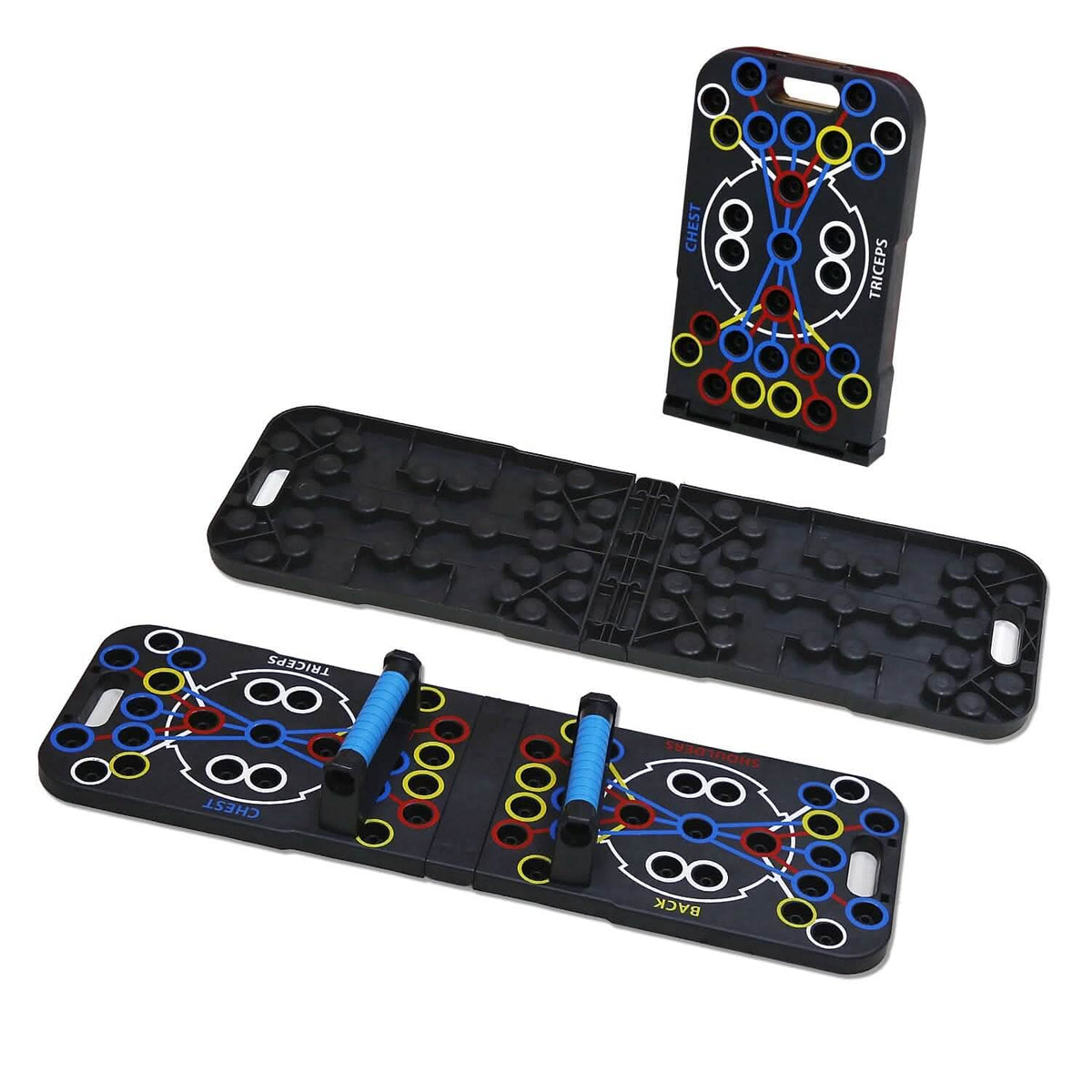 Multifunctional Push Up Board Home Strength Training Equipment with 15 Fitness Accessories - A-1 Thread Vault
