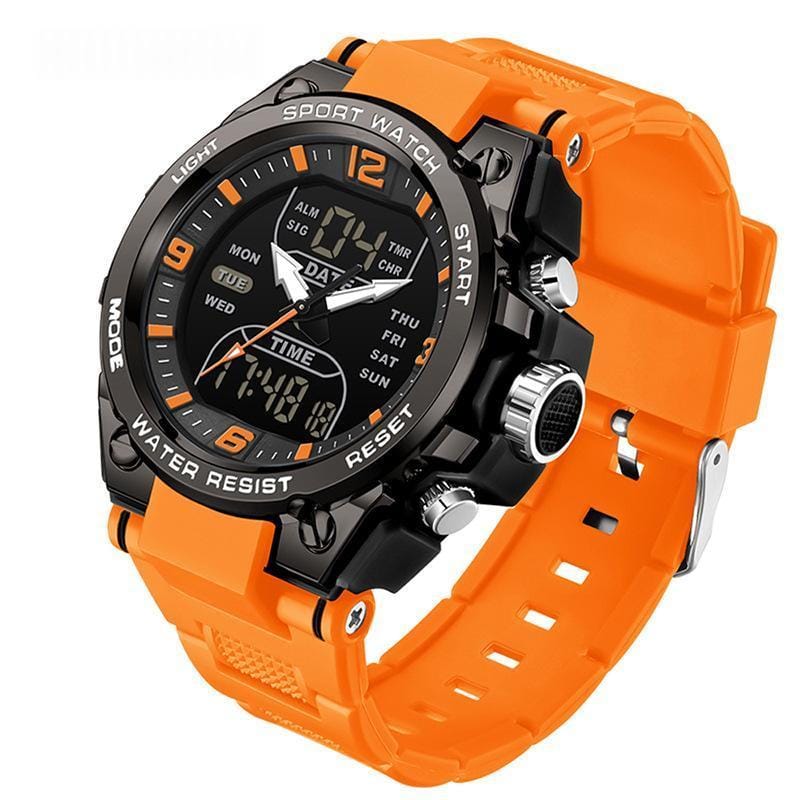 Multifunctional Waterproof Dual-display Swimming Watch - A-1 Thread Vault