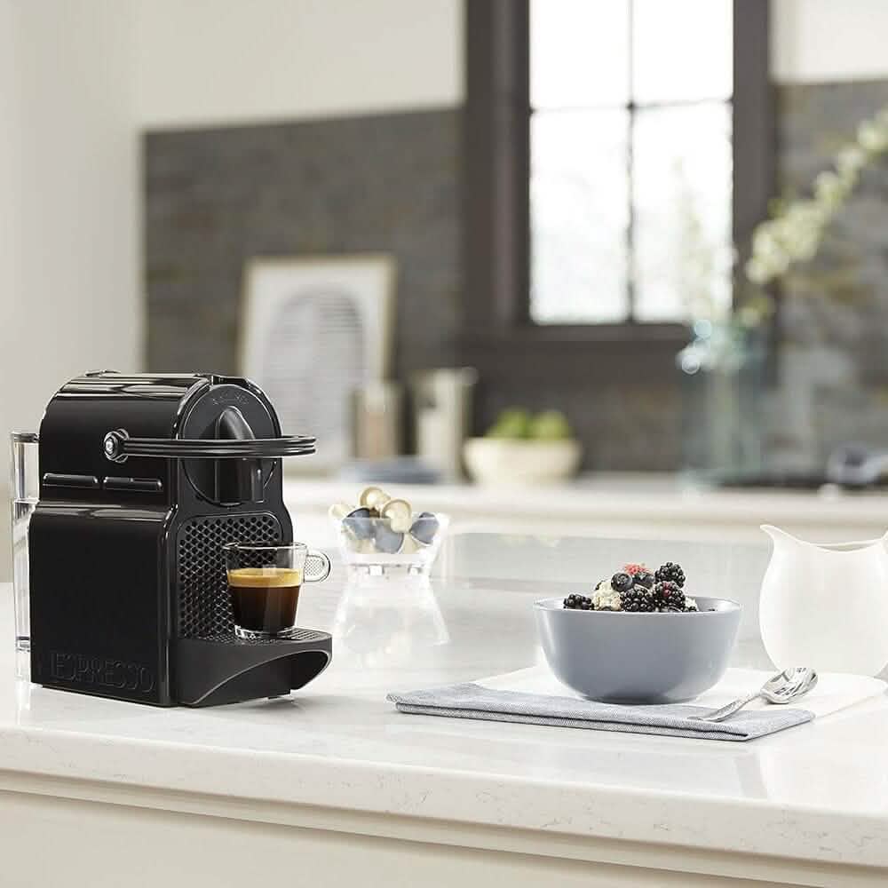 Nespresso Inissia Espresso Machine by De'Longhi 24 Oz. - Black (Refurbished) - A-1 Thread Vault
