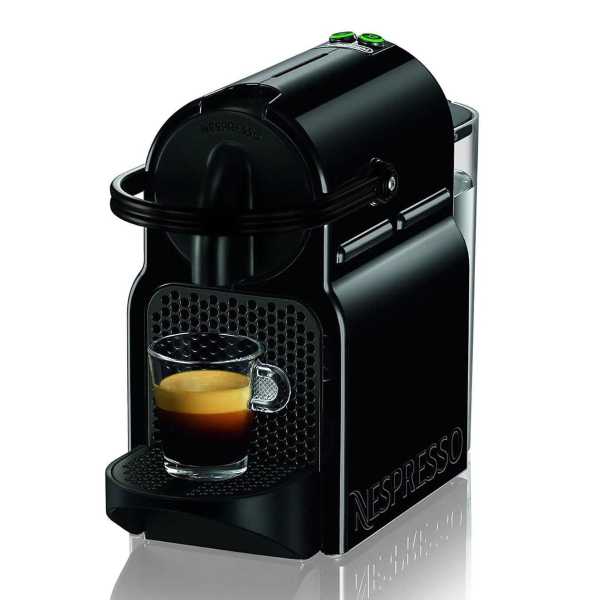 Nespresso Inissia Espresso Machine by De'Longhi 24 Oz. - Black (Refurbished) - A-1 Thread Vault