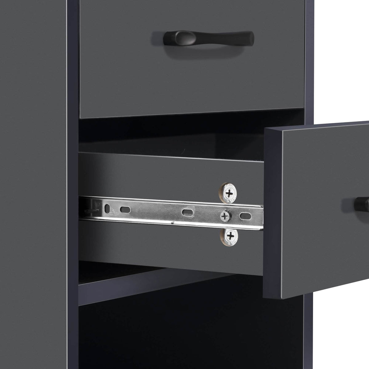 Nightstand with Charging Station and LED Lights - A-1 Thread Vault