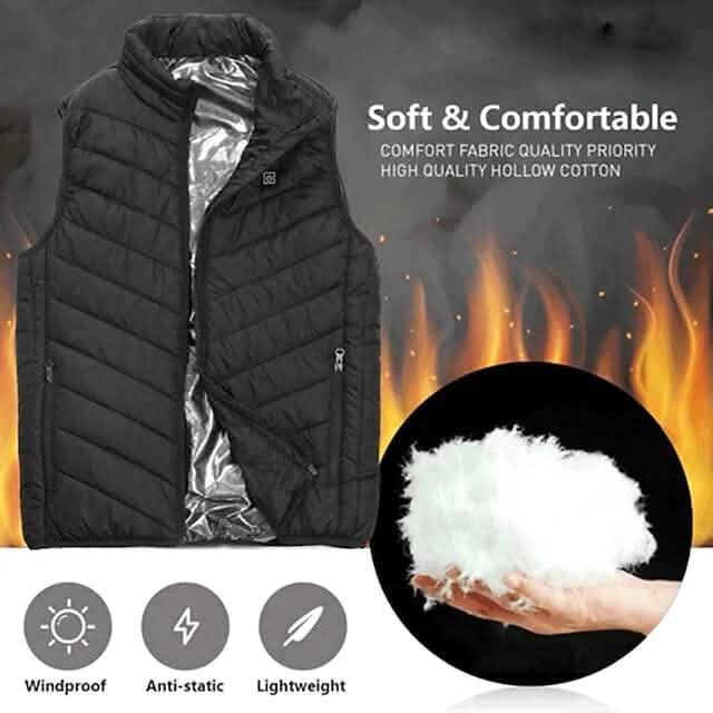 Nine Districts Intelligent Heating Vest Electric Heating - A-1 Thread Vault