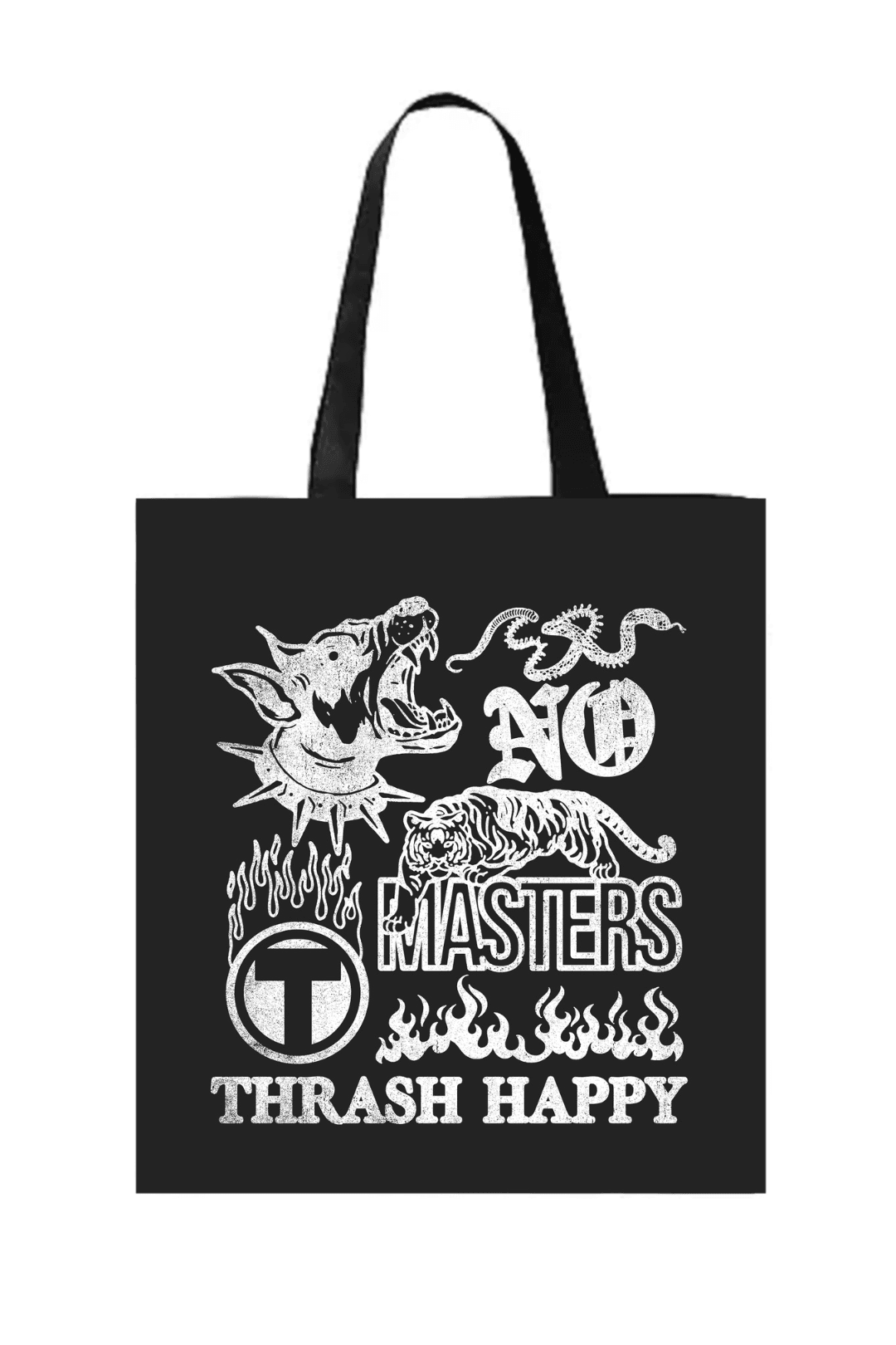 No Masters Canvas Tote Bag - A-1 Thread Vault