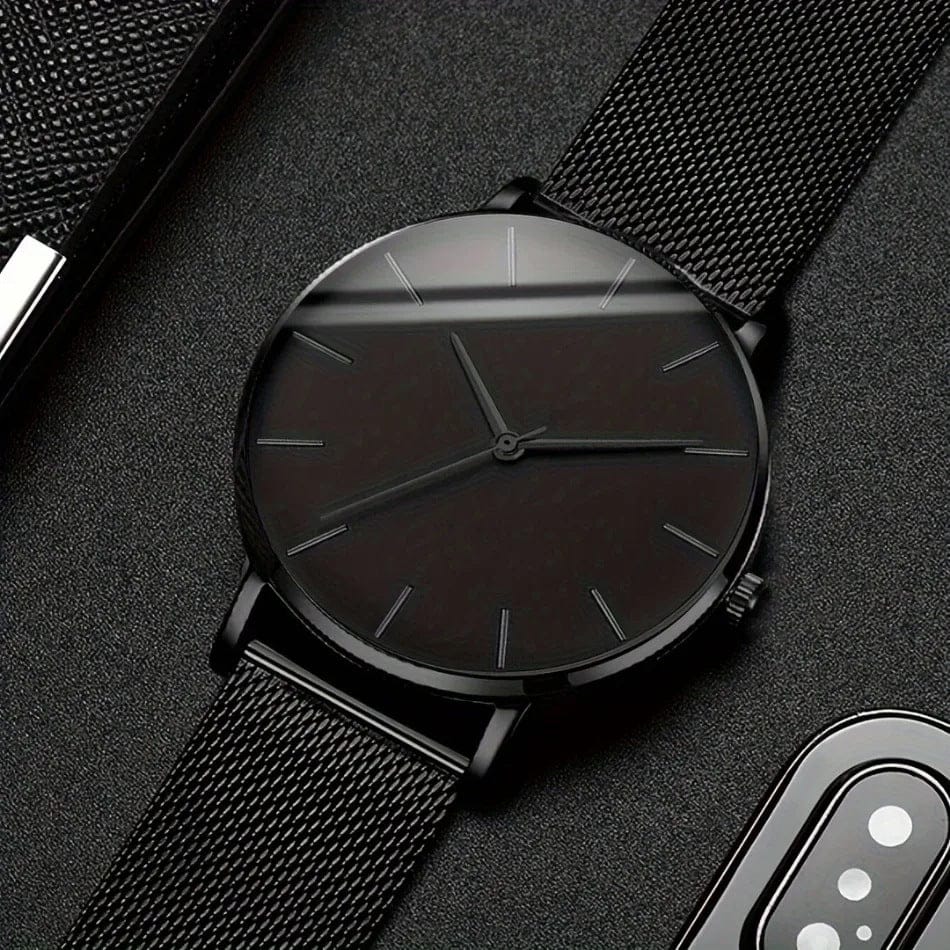 Non-mechanical Mens Quartz Watch - A-1 Thread Vault