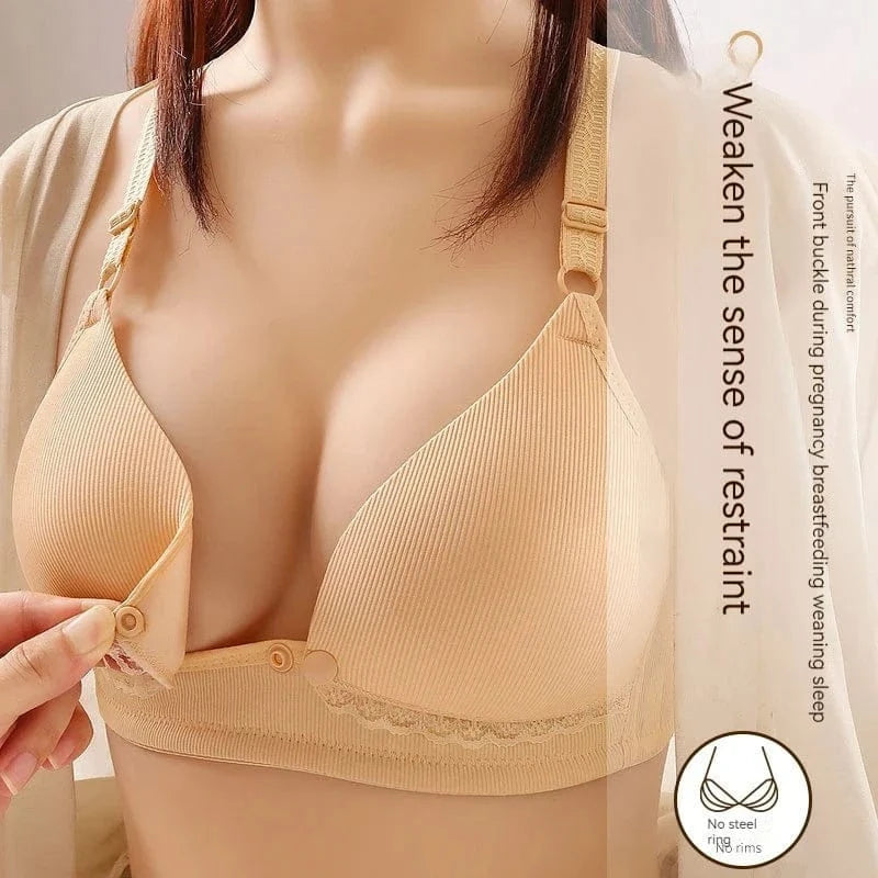 Nursing Bra Without Bones Maternity Bras Pregnancy Clothes Prevent Sagging Breastfeeding Women Lactancia Feeding Bras Discounts - A-1 Thread Vault
