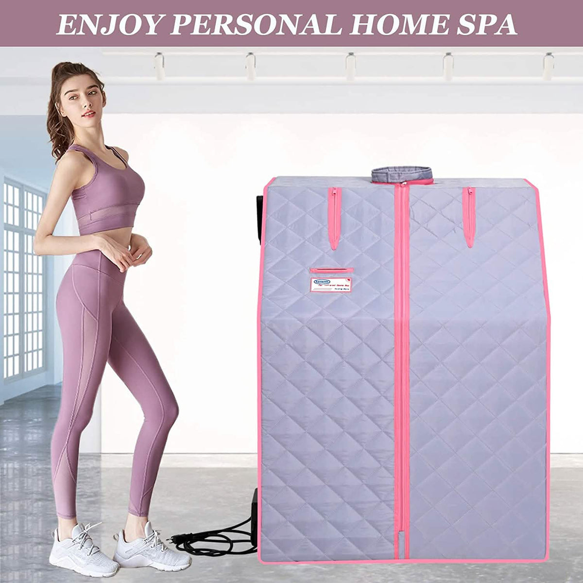 One Person Portable Full Body Sauna Tent SPA Set for Home - A-1 Thread Vault