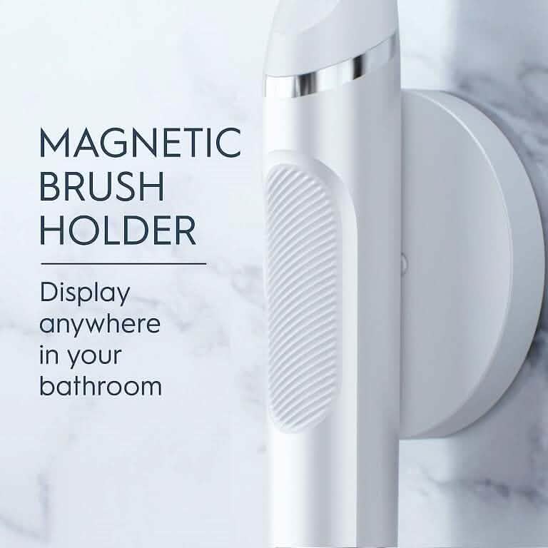 Oral-B Clic Deluxe Starter Kit, Manual Toothbrush with 3 Brush Heads & Magnetic Brush Mount - A-1 Thread Vault