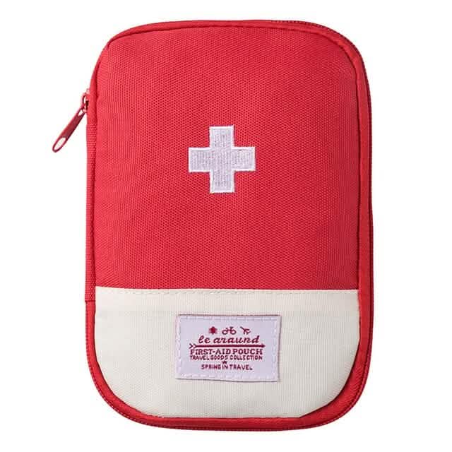2-Pack: Portable Medicine Storage Bag Camping Emergency First Aid Kit Organizer - A-1 Thread Vault