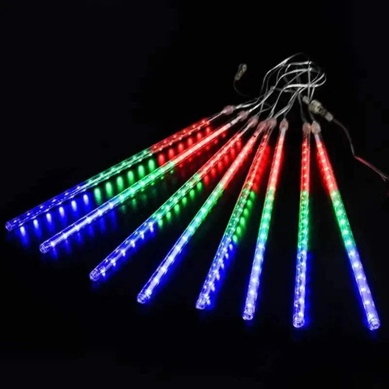 Outdoor Solar Meteor Christmas String Lights - A-1 Thread Vault