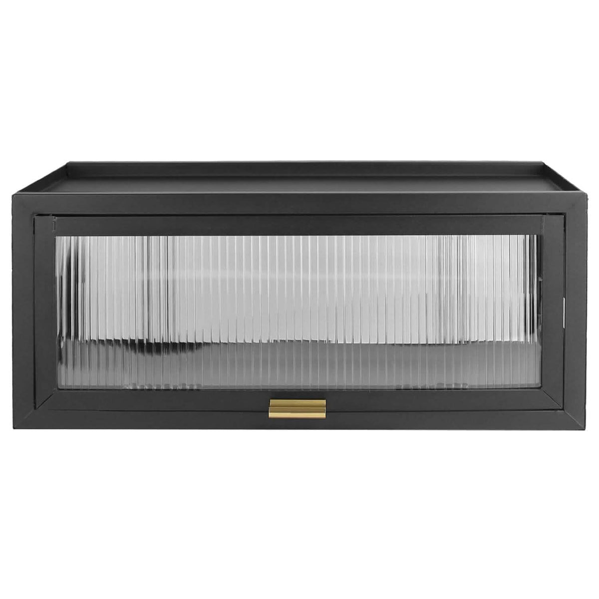 Over the Toilet Storage Cabinet with Dust-Proof Transparent Magnetic Door Side Opening - A-1 Thread Vault