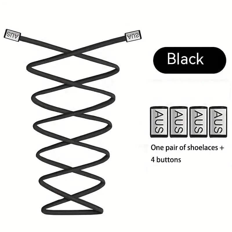 Pair of Elastic No Tie Shoelaces - A-1 Thread Vault