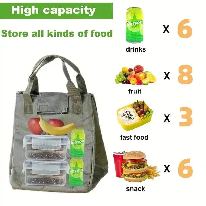 Paper Bento Bag Waterproof And Oilproof Insulation Bag - A-1 Thread Vault