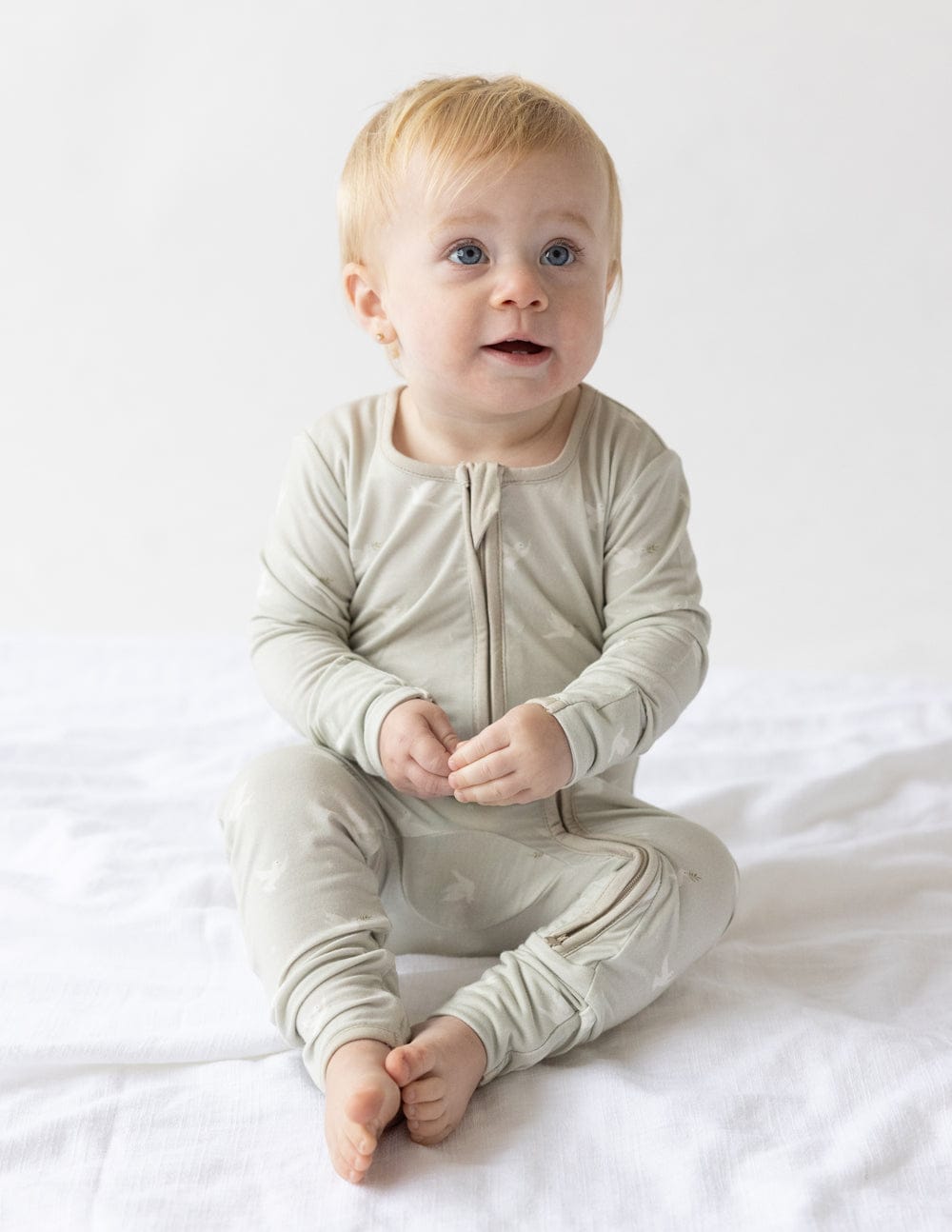 Peace Bamboo Convertible Footed Onesie - A-1 Thread Vault