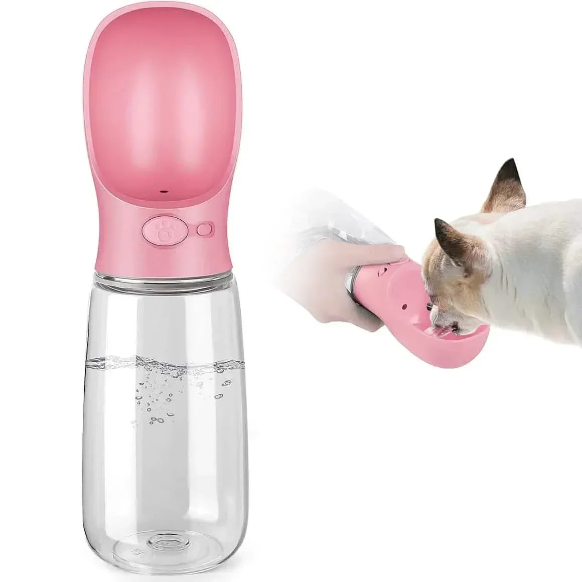 Pedy Portable Dog Water Bottle 19 oz with Bowl Dispenser - A-1 Thread Vault