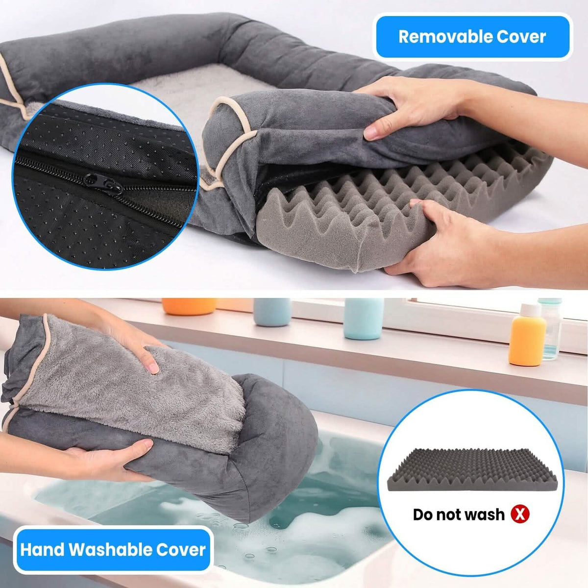 Pet Bed Cushion Couch - A-1 Thread Vault