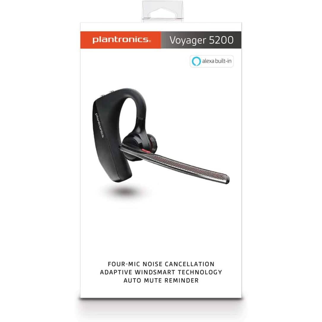 Plantronics Poly Voyager 5200 Wireless Headset (Refurbished) - A-1 Thread Vault