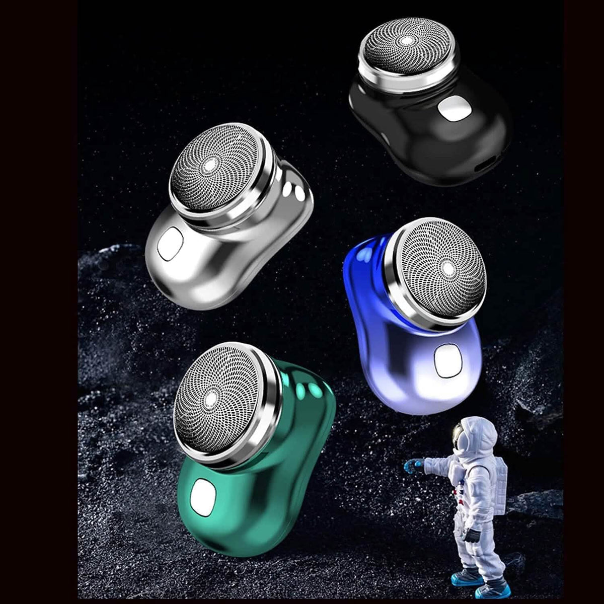 Pocket Size Portable Shaver Wet and Dry Mens Razor USB Rechargeable Shaver - A-1 Thread Vault