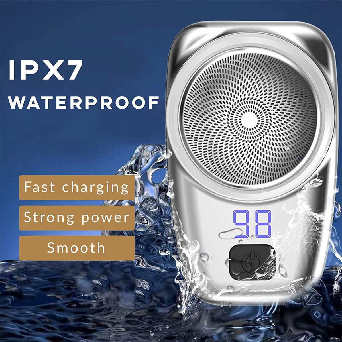 Pocket Size Shaver Wet and Dry Mens Razor - A-1 Thread Vault