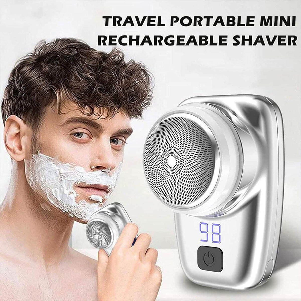 Pocket Size Shaver Wet and Dry Mens Razor - A-1 Thread Vault