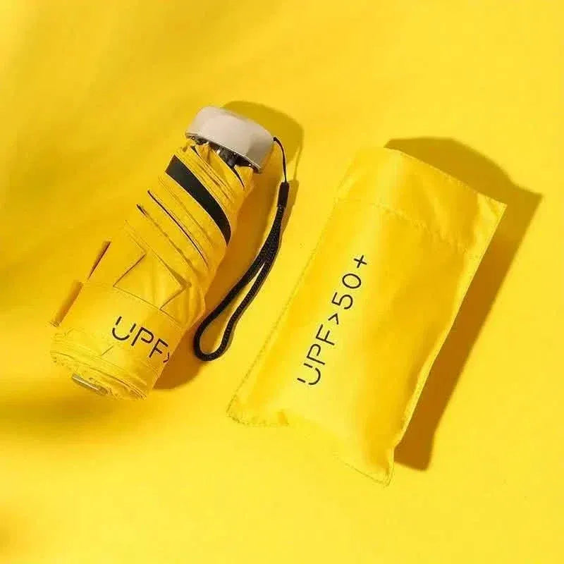 Pocket Windproof UV50 Anti-sunburn Rain Umbrella - A-1 Thread Vault