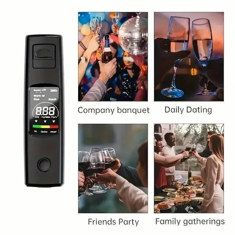 Portable Breathalyzer Alcohol Tester - A-1 Thread Vault