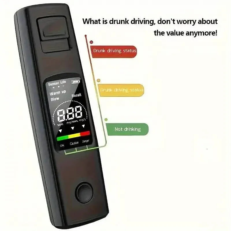 Portable Breathalyzer Alcohol Tester - A-1 Thread Vault