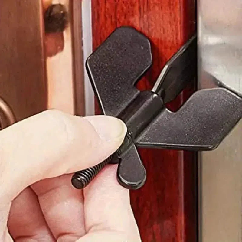 Portable Door Lock for Home and Hotel Use: Security Door Stopper for Self-Defense and Child Safety - A-1 Thread Vault