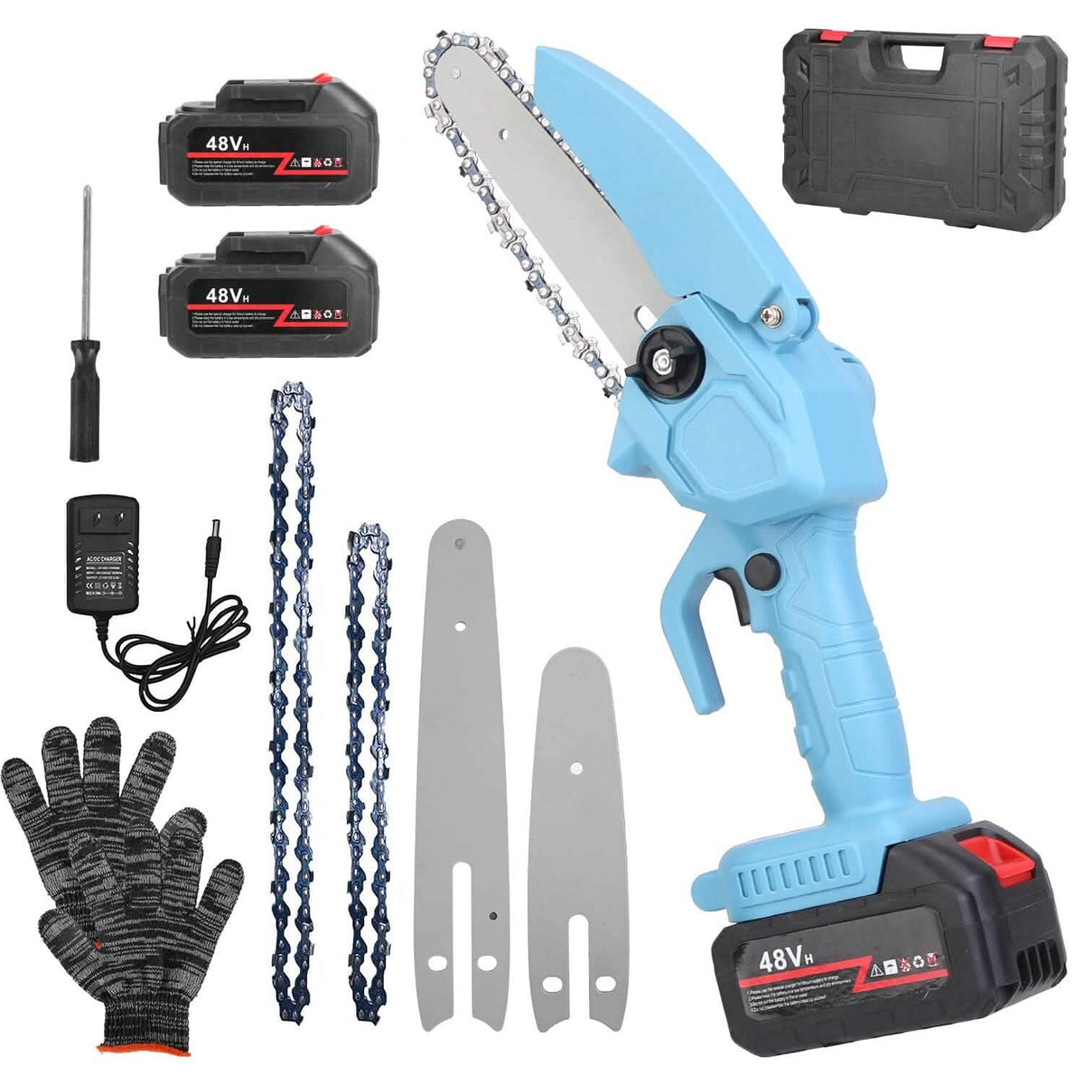 Portable Handheld Cordless Small Chain Saw Battery Powered - A-1 Thread Vault