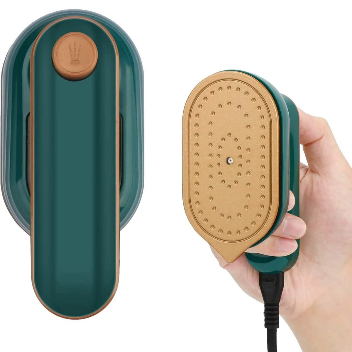 Portable Handheld Steam Iron - Non-Stick Ceramic Soleplate - A-1 Thread Vault
