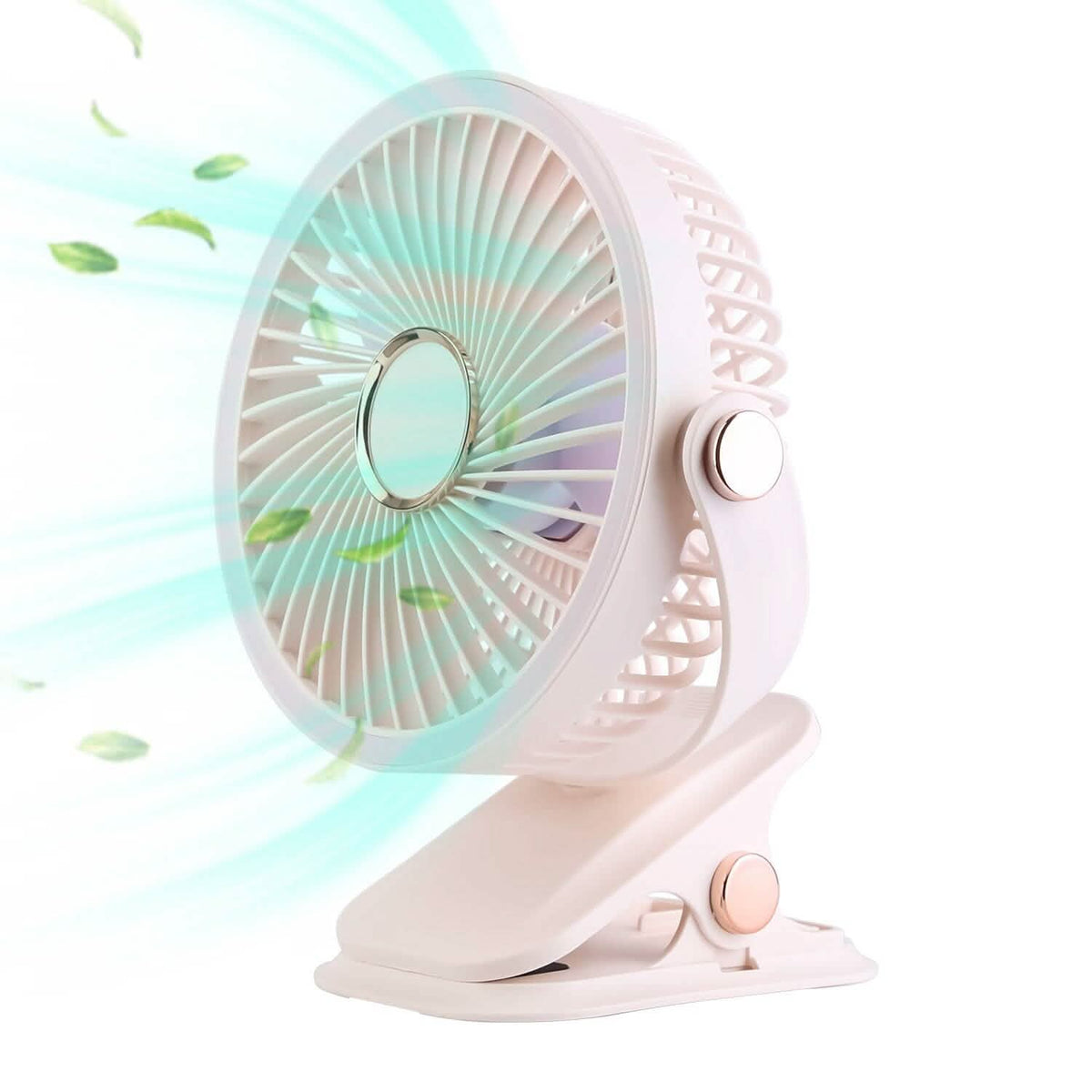 Portable Quiet Rechargeable Clip-On Fan - A-1 Thread Vault