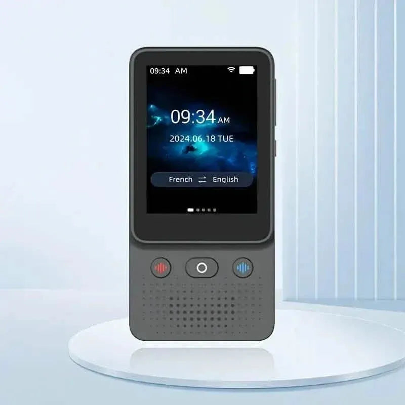 Portable Two-Way Language Translator with 138 Languages & 39 Voices - A-1 Thread Vault