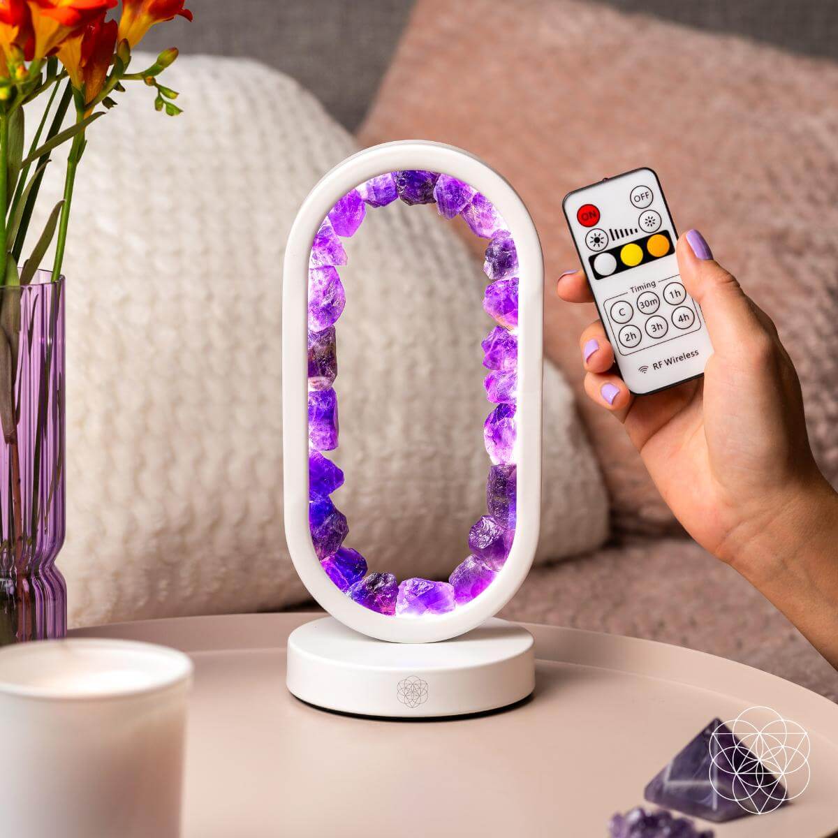 Portal to Peace - Amethyst Lamp - A-1 Thread Vault