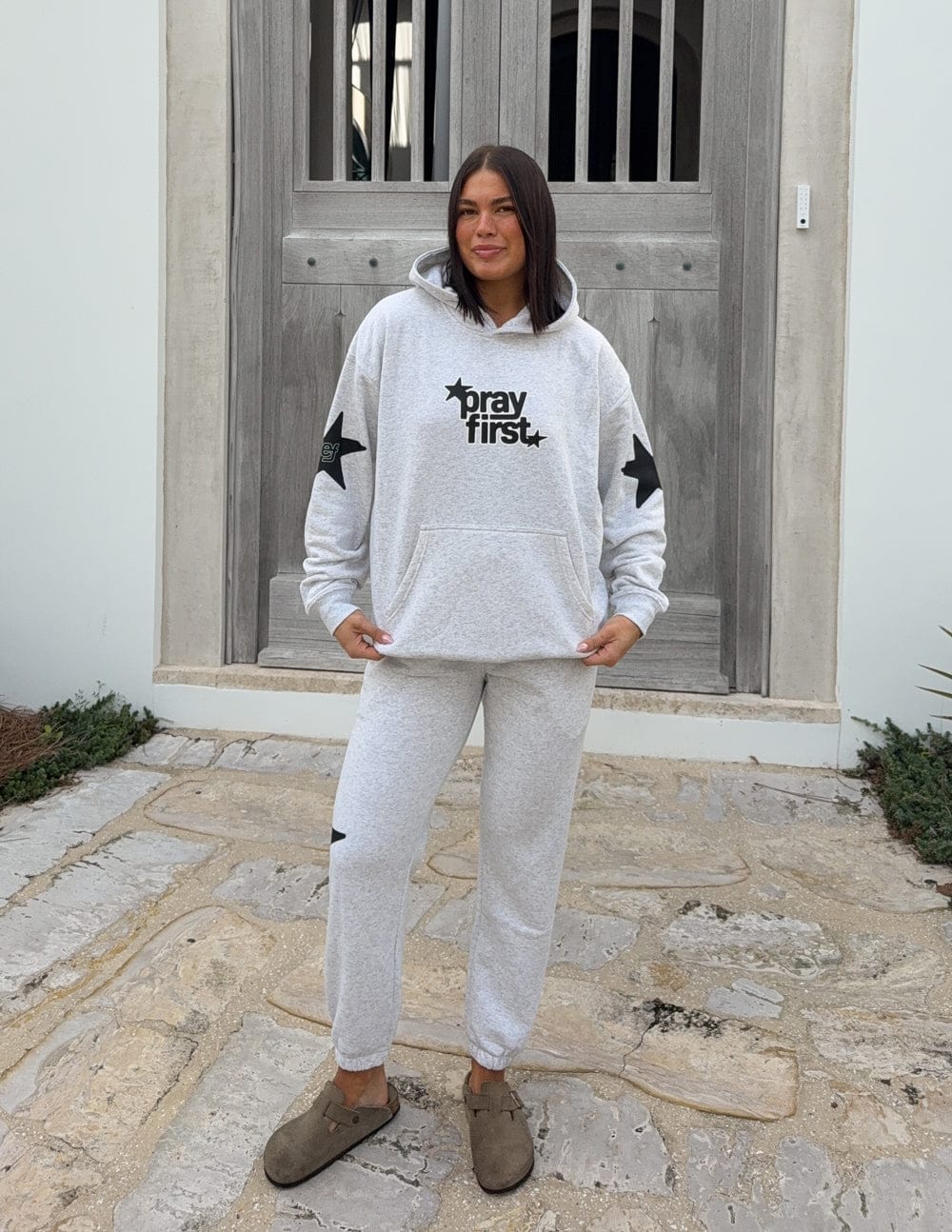 Pray First Unisex Hoodie - A-1 Thread Vault