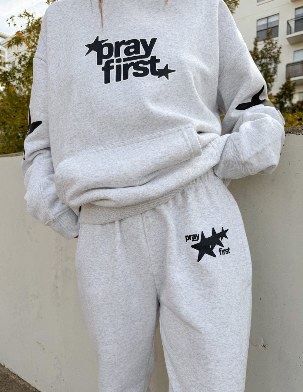 Pray First Unisex Sweatpant - A-1 Thread Vault