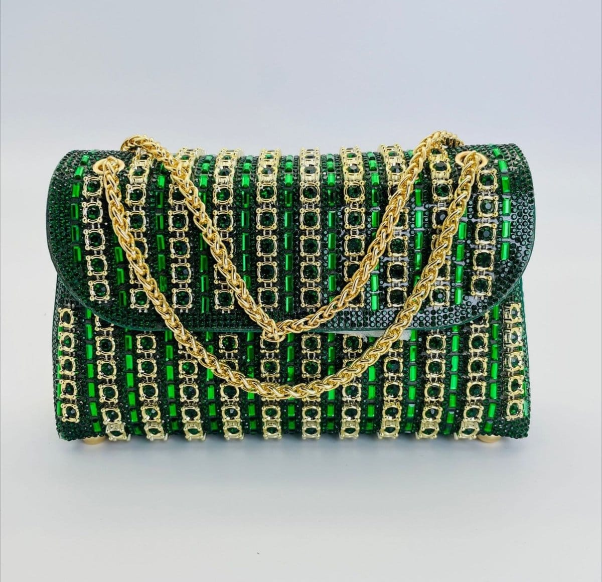 Premium Crystal Rhinestone Evening Clutch Bag (MAC427) - A-1 Thread Vault