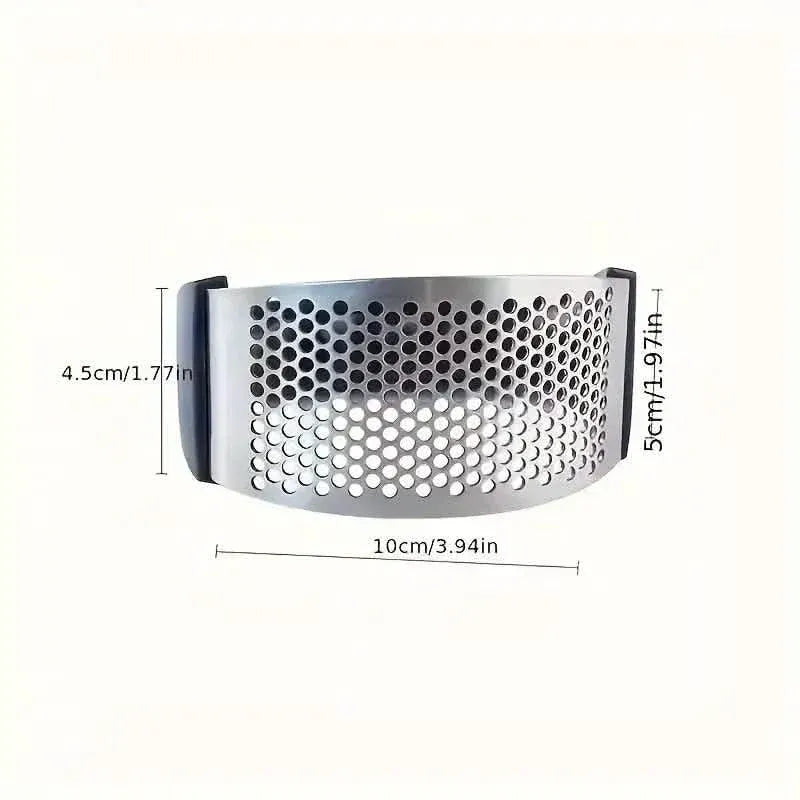 Premium Stainless Steel Garlic Rocker Press - Compact, Durable, and Rust-Resistant Kitchen Gadget - A-1 Thread Vault