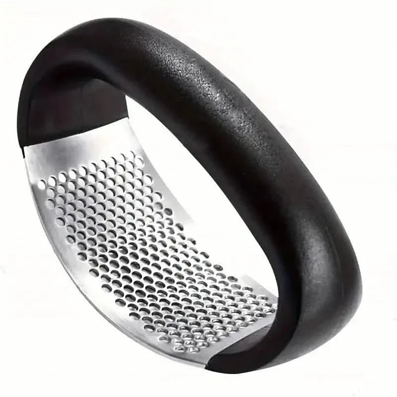 Premium Stainless Steel Garlic Rocker Press - Compact, Durable, and Rust-Resistant Kitchen Gadget - A-1 Thread Vault