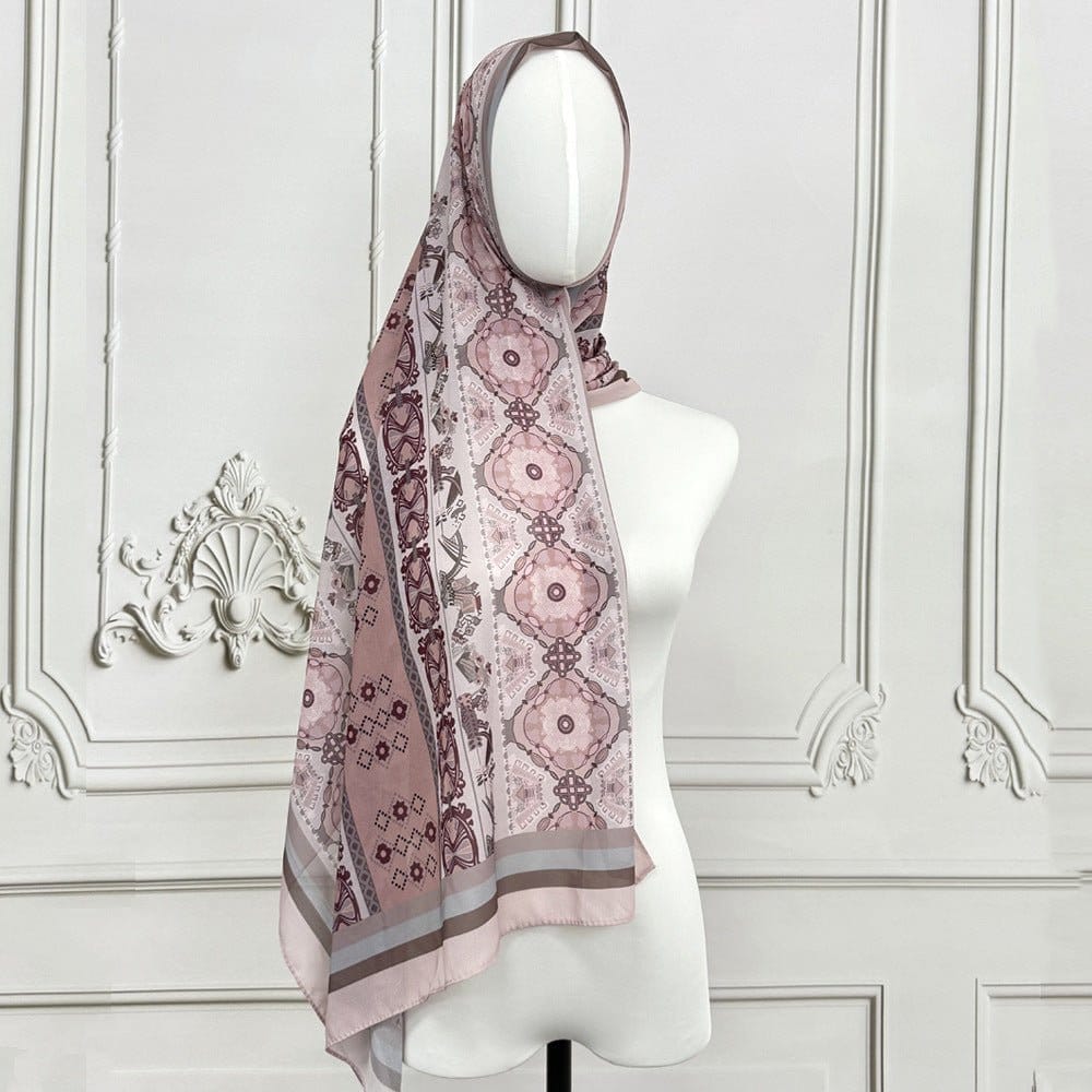 Printed Hijab Scarf(MH239) - A-1 Thread Vault