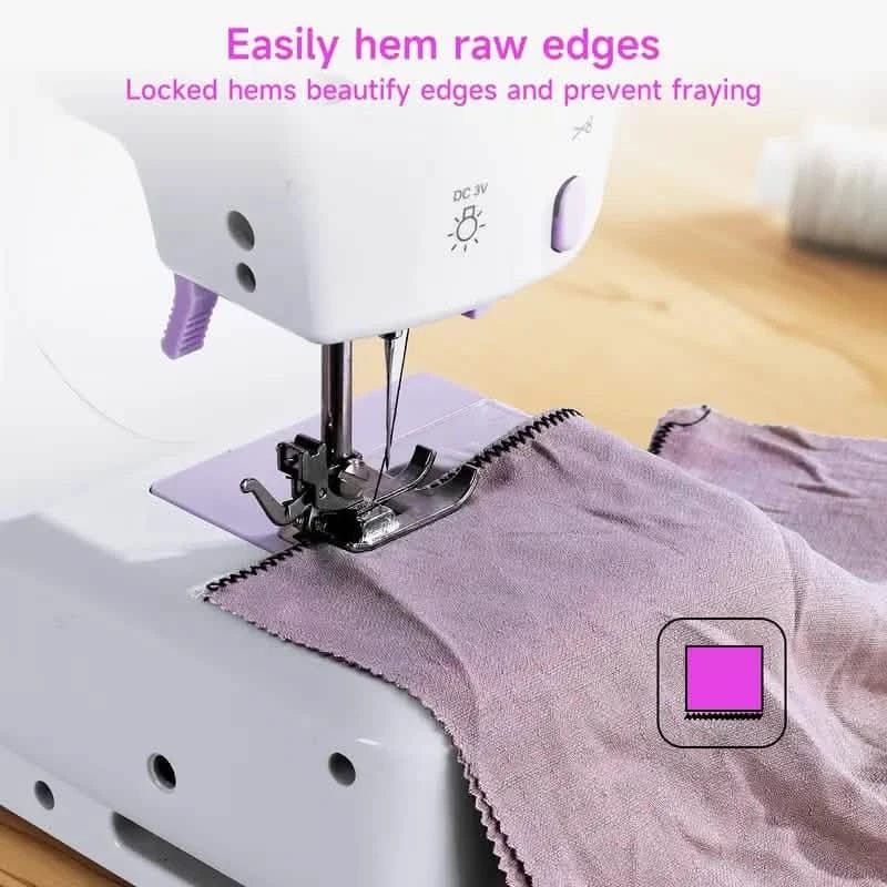 Pro Portable Electric Sewing Machine – 12 Stitches, Adjustable Speed, Multifunctional - A-1 Thread Vault