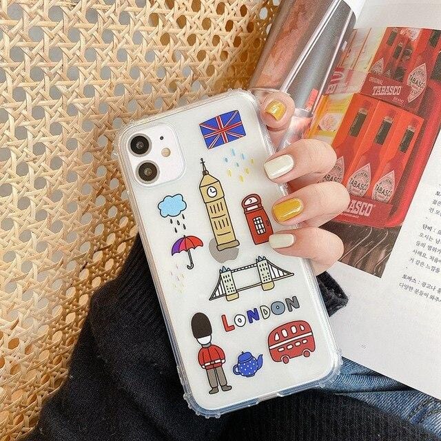 Cartoon City Symbol iPhone Case - A-1 Thread Vault