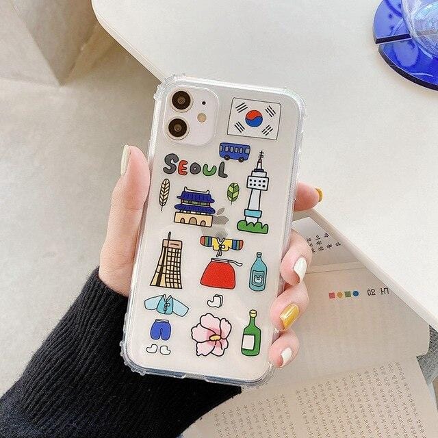 Cartoon City Symbol iPhone Case - A-1 Thread Vault