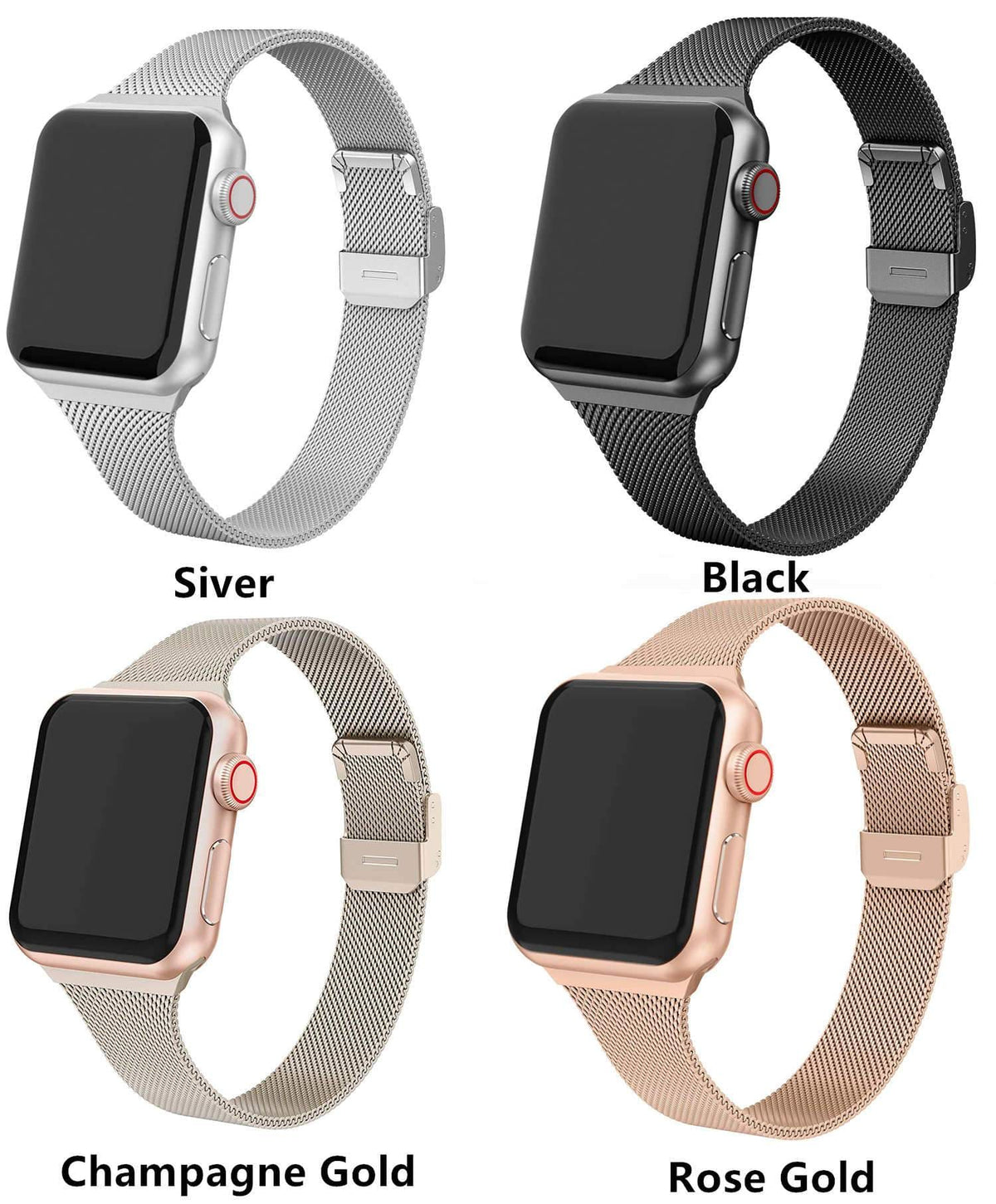 Milanese Strap Apple Watch Bands - A-1 Thread Vault