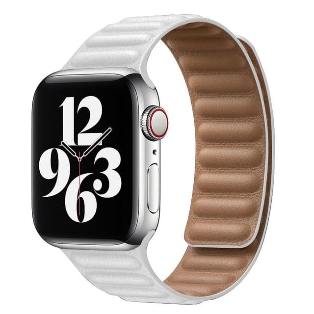 Leather Link Apple Watch Bands - A-1 Thread Vault