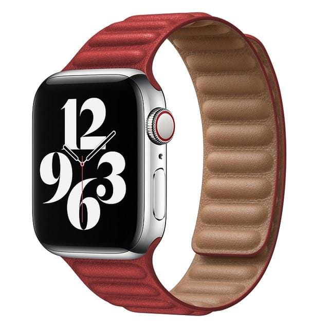 Leather Link Apple Watch Bands - A-1 Thread Vault