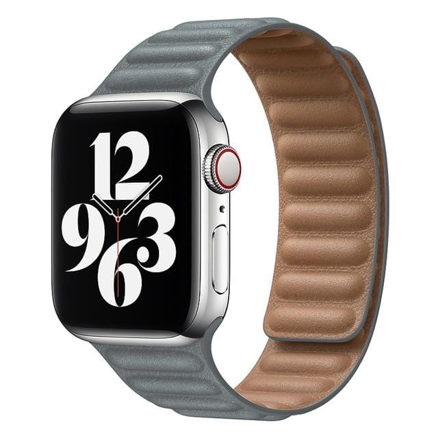 Leather Link Apple Watch Bands - A-1 Thread Vault