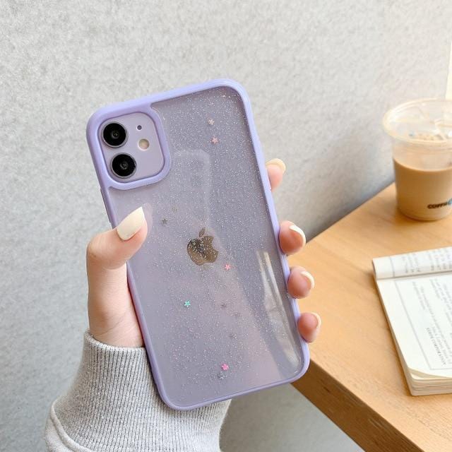Glitter Star Sequins iPhone Case - A-1 Thread Vault