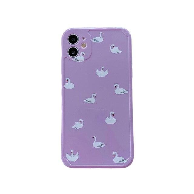 Cute Cartoon Animals iPhone Case - A-1 Thread Vault